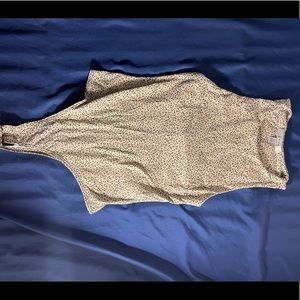 Leopard print bodysuit